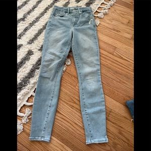 Good American high waisted jeans